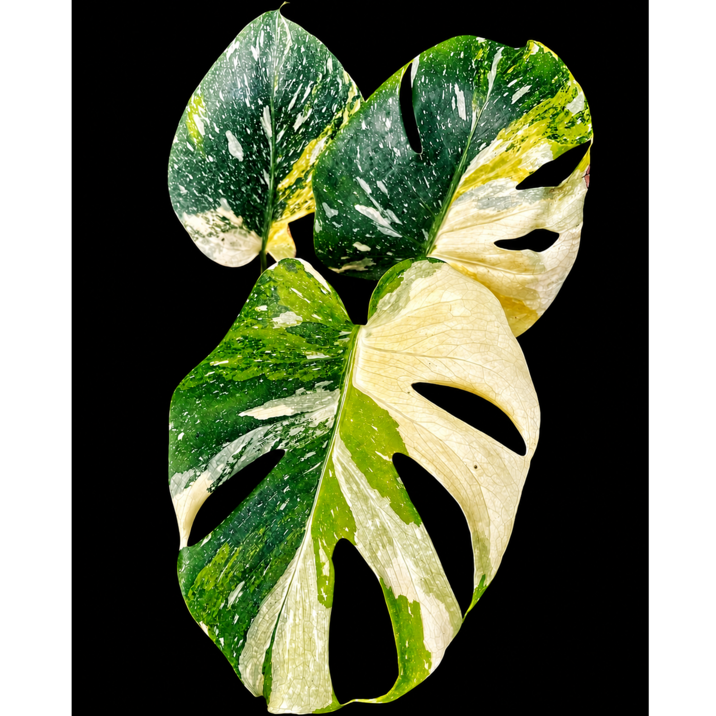 Monstera Miracle / Thai Cons Tricolour (1plant/bag) - Tissue culture